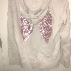 Victoria’s Secret ZIP Up Angel Hoodie